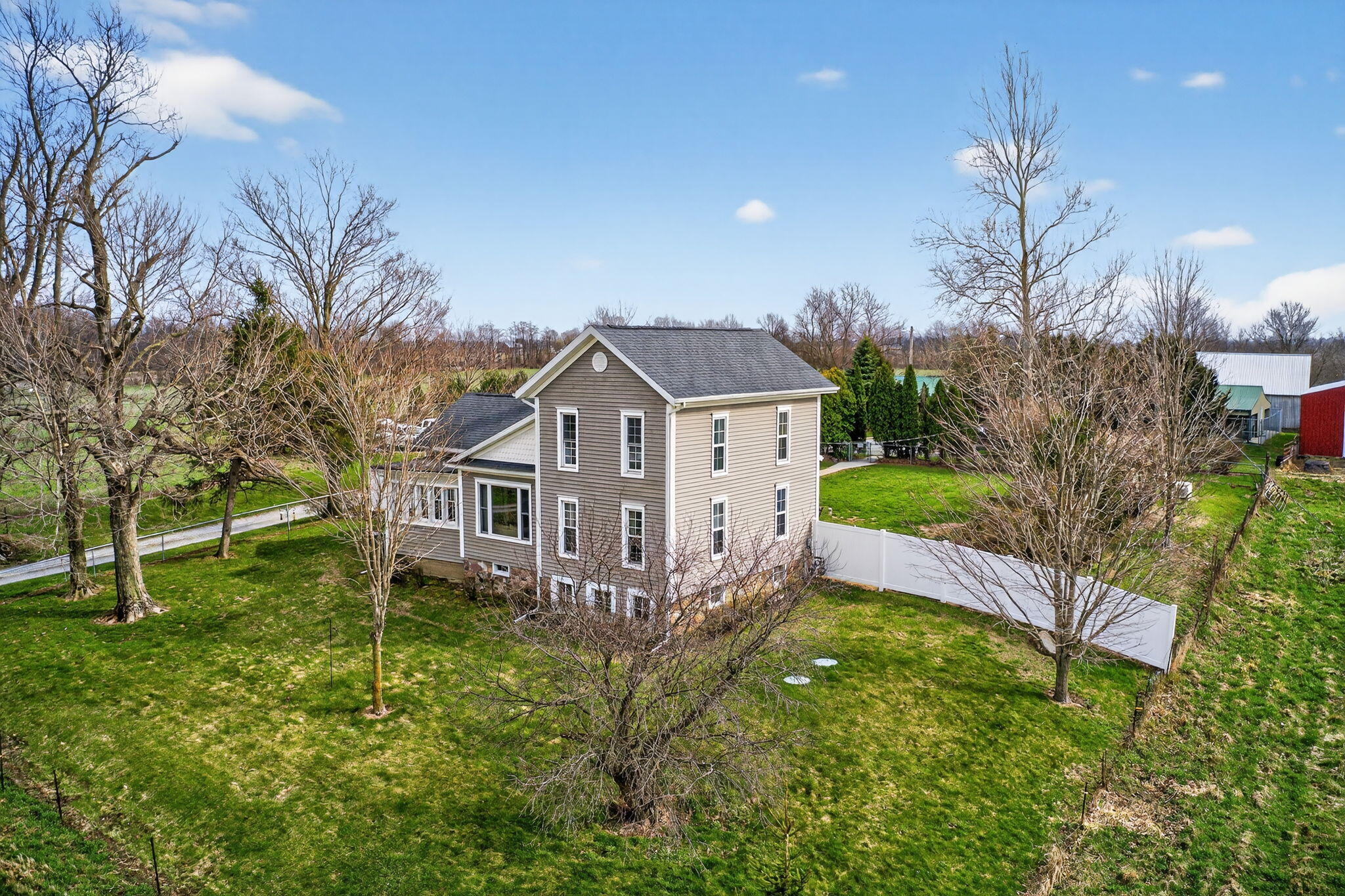 11403 Highway 10 Argos, IN 46501 - Photo 49 of 50 a front view of a house with garden