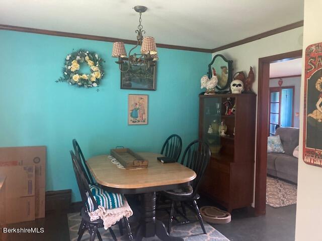 123 State Line Road West Stockbridge, MA 01266 - Photo 7 of 21 a view of a dining room with furniture and wooden floor