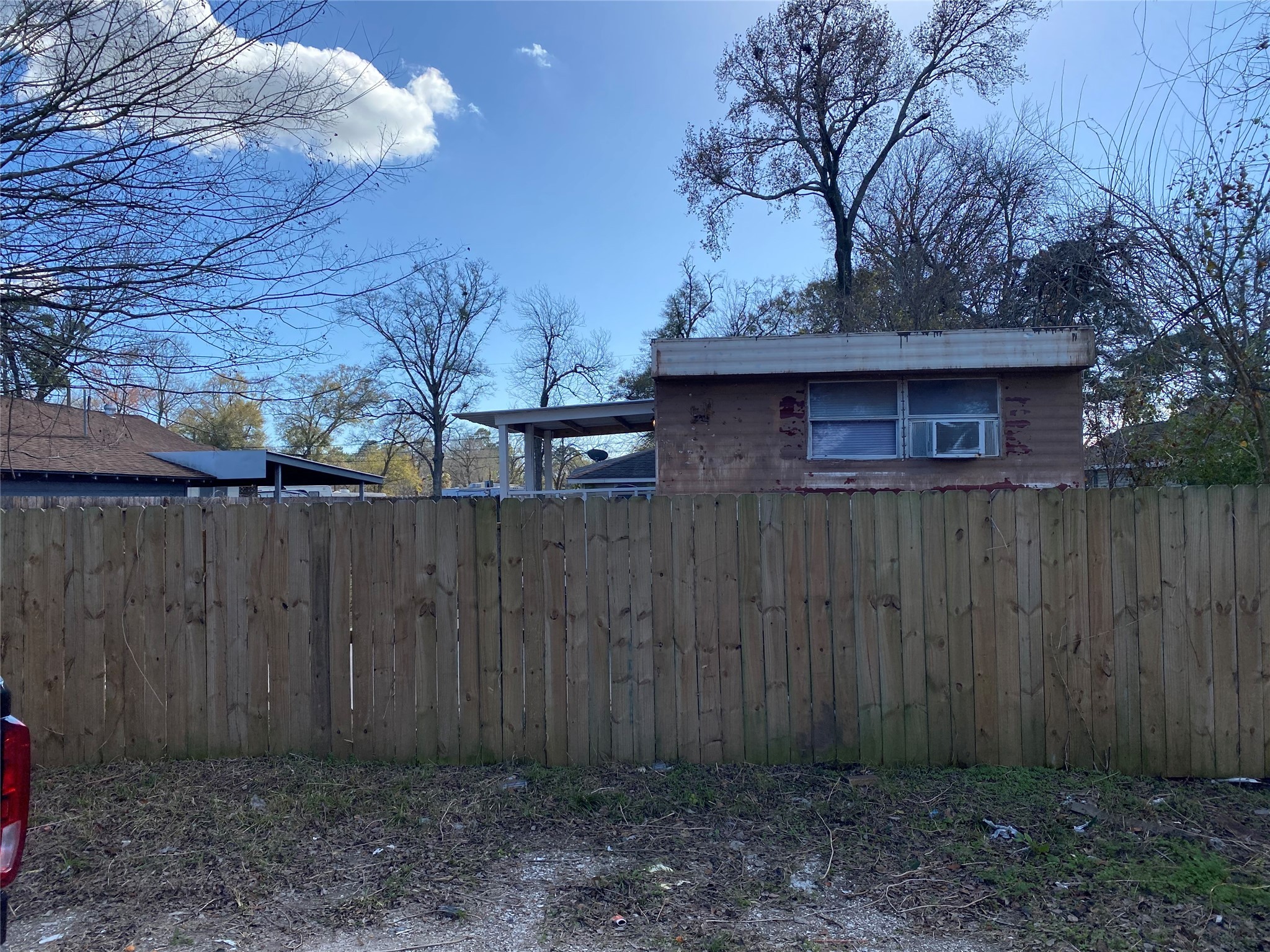 310 Harris Road, Unit B Highlands, TX 77562 - Photo 13 of 14 a view of a backyard of the house