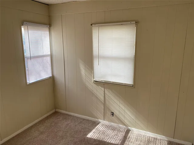 a bathroom with a window