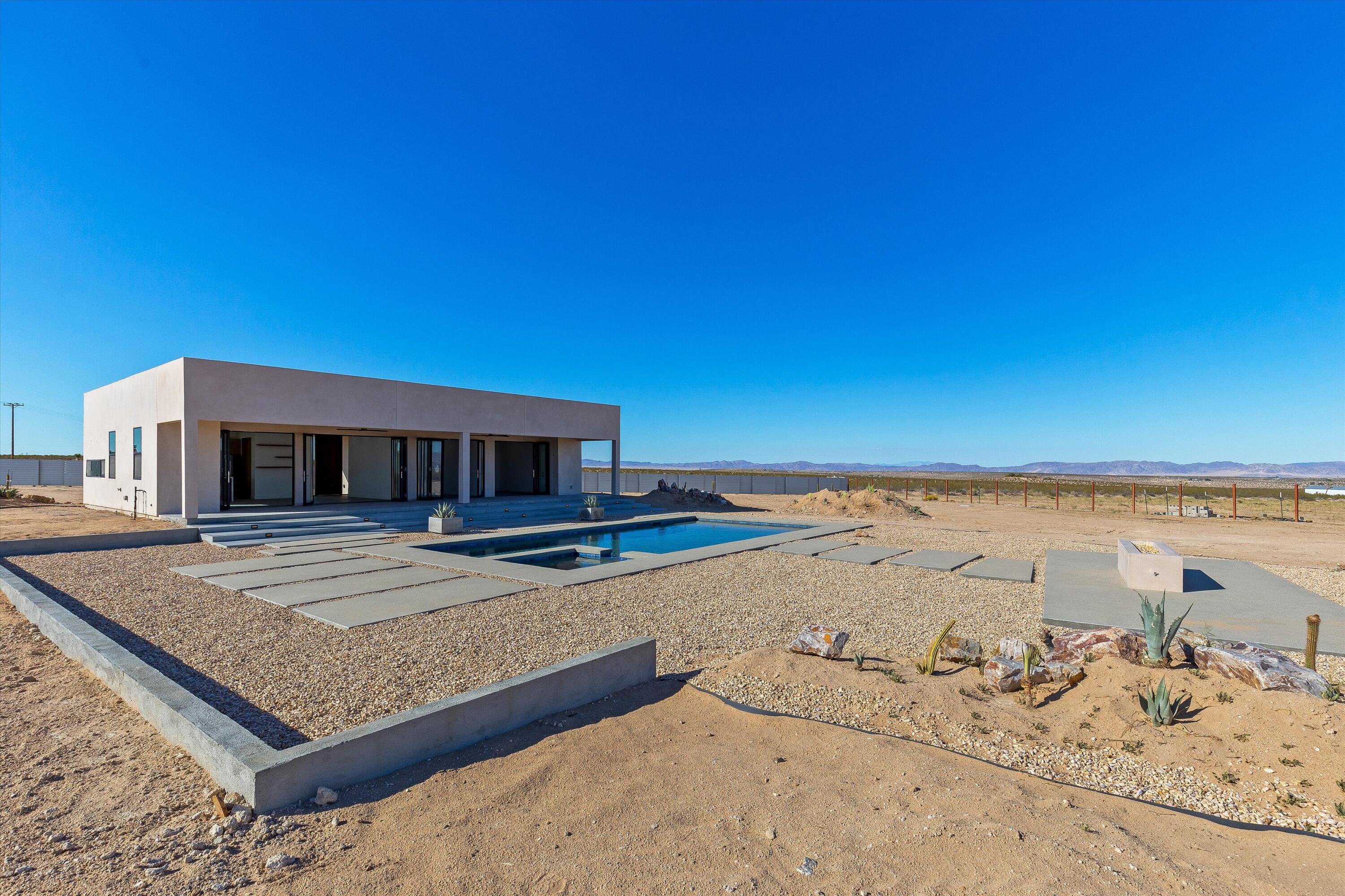 1925 Border Avenue Joshua Tree, CA 92252 - Photo 47 of 60 a view of a terrace and a sink