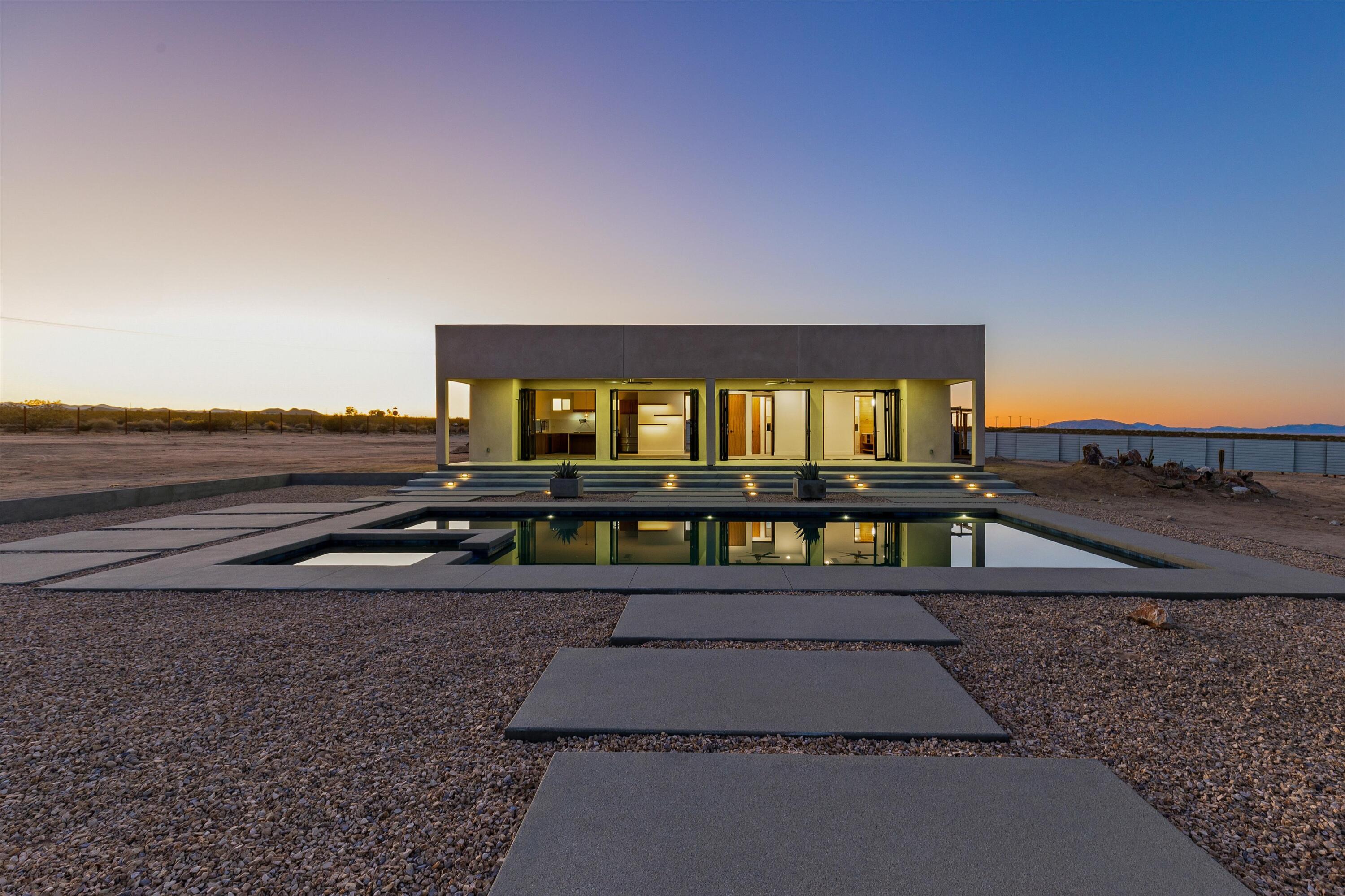 1925 Border Avenue Joshua Tree, CA 92252 - Photo 55 of 60 a view of balcony with wooden floor