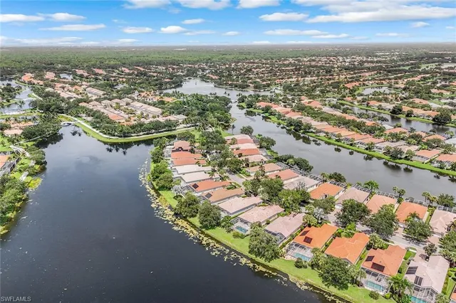 a view of a city and lake