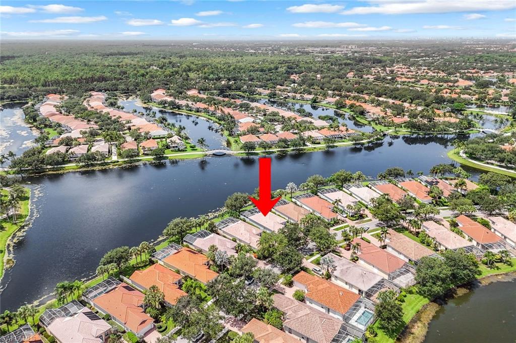3794 Whidbey Way Naples, FL 34119 - Photo 40 of 46 an aerial view of residential houses with outdoor space