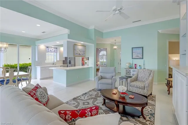 a kitchen with lots of counter top space and appliances