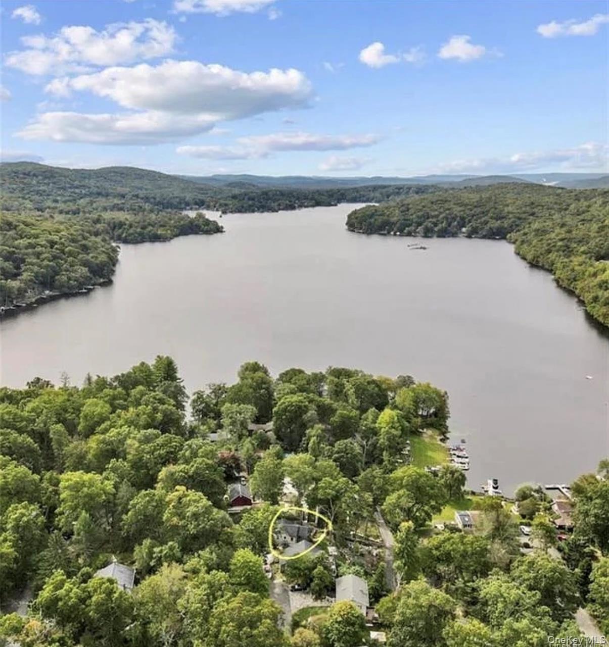 11 Oakdale Road Putnam Valley, NY 10579 - Photo 31 of 31 an aerial view of a houses with ocean view