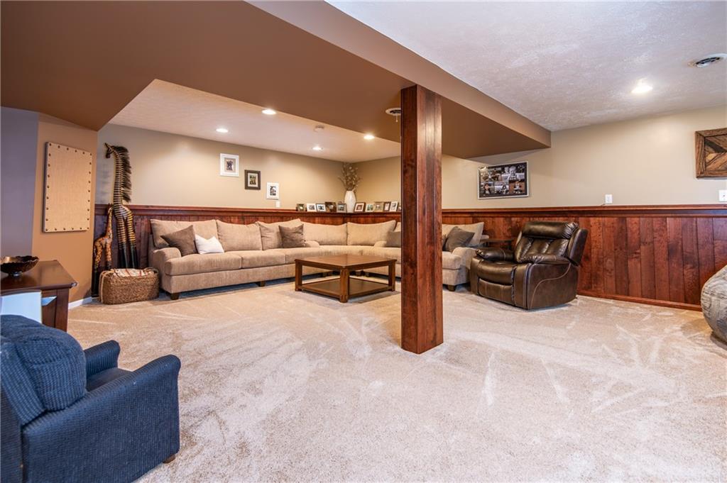 25 Stinedurf Road West Middlesex, PA 16159 - Photo 20 of 25 FAMILY ROOM PHENOMENAL! SPACIOUS AND VERY INVITING. SOFT, LIGHT-TONE CARPET ADDS TO THE APPEAL. 23X24 SIZE--THERE IS ROOM FOR MANY GREAT GATHERINGS!