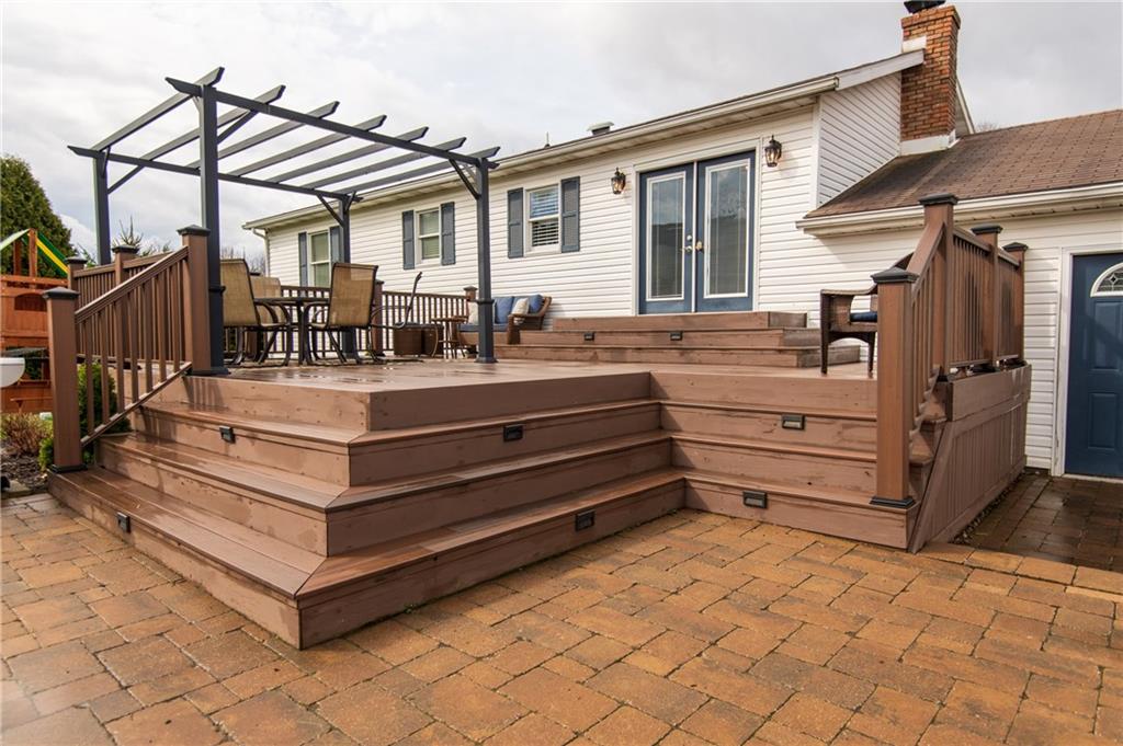 25 Stinedurf Road West Middlesex, PA 16159 - Photo 7 of 25 ENJOY THE 2-TIER COMPOSITE DECK, LOCATED OFF THE KITCHEN. A WONDERFUL ADDITION TO ENJOY!