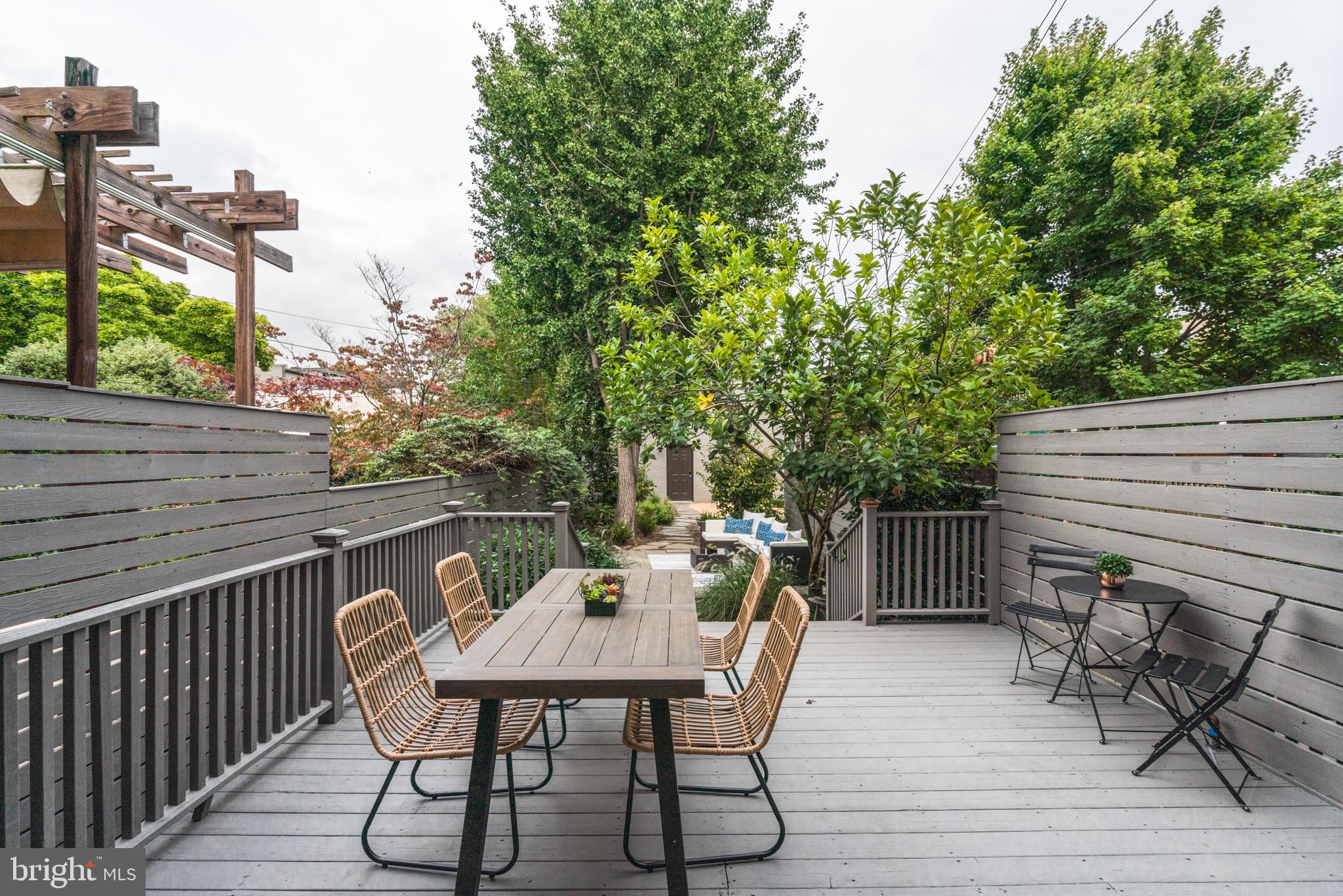 133 13th Street Northeast Washington, DC 20002 - Photo 27 of 41 a outdoor view with a sitting space