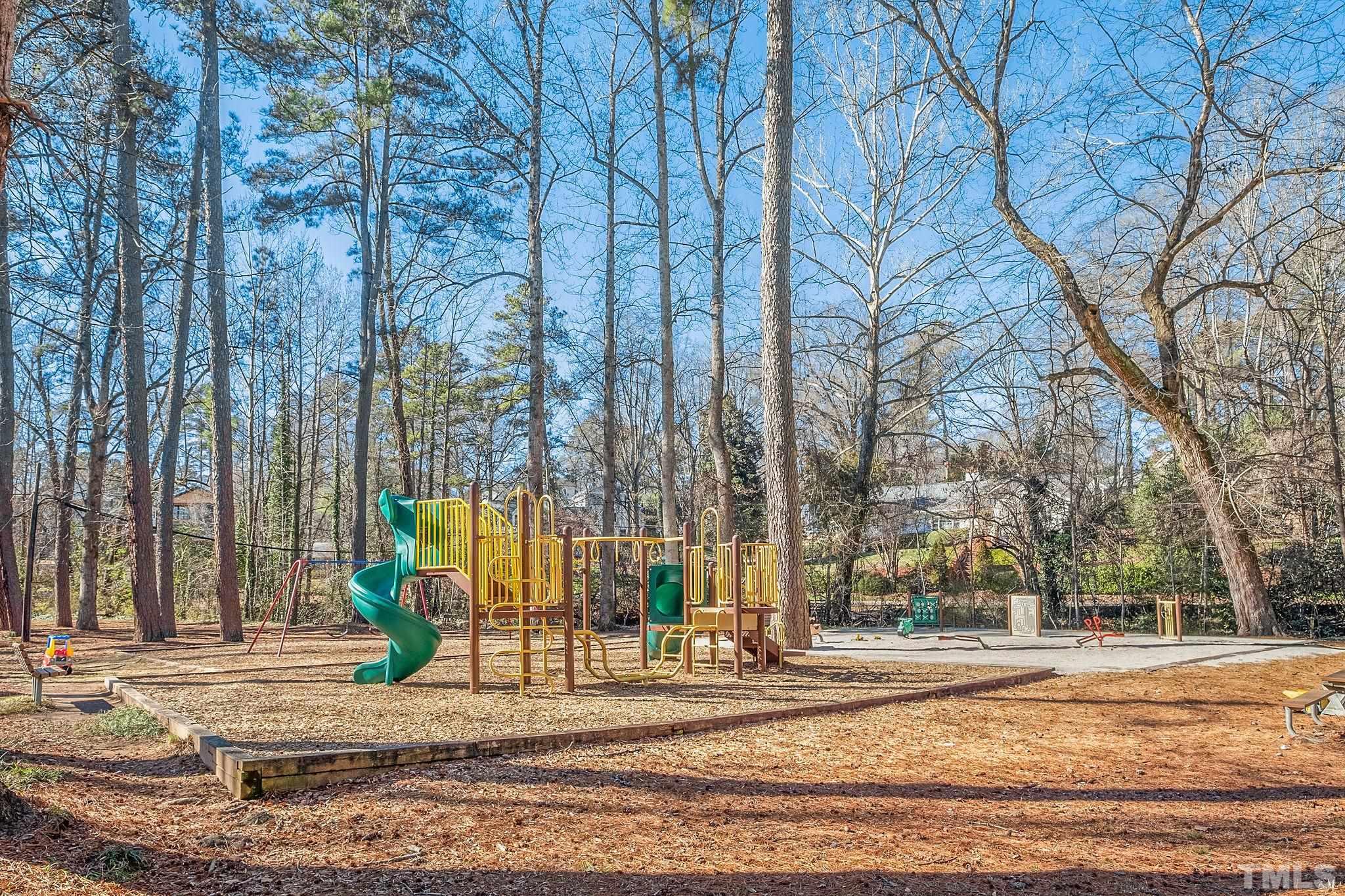 3025 Lewis Farm Road Raleigh, NC 27607 - Photo 42 of 42 a view of a fountain in the middle of a yard