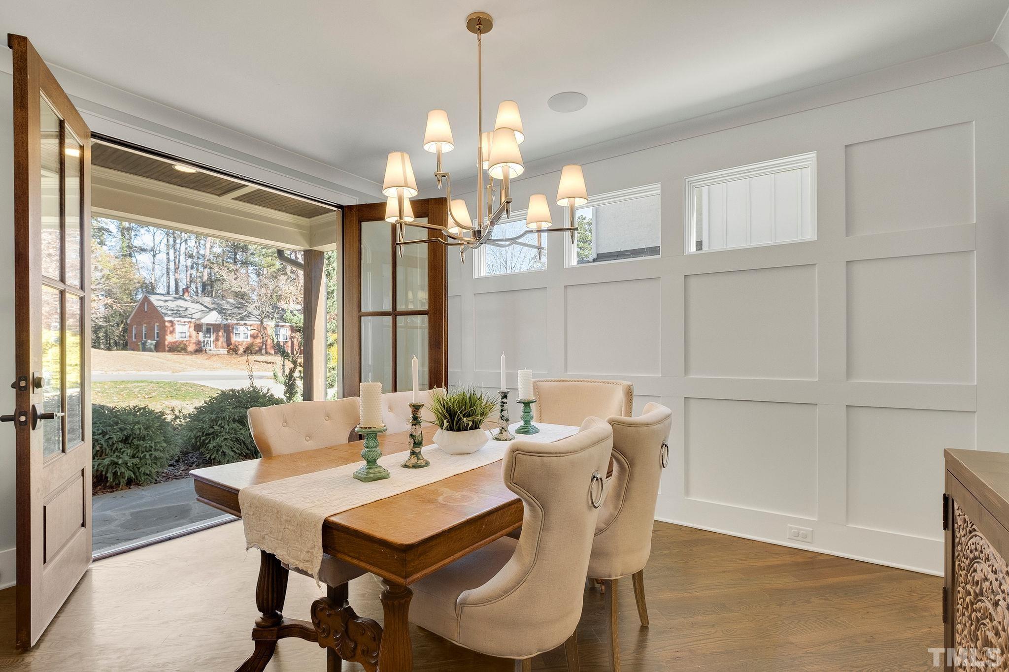 3025 Lewis Farm Road Raleigh, NC 27607 - Photo 6 of 42 a view of a dining room with furniture window and outside view