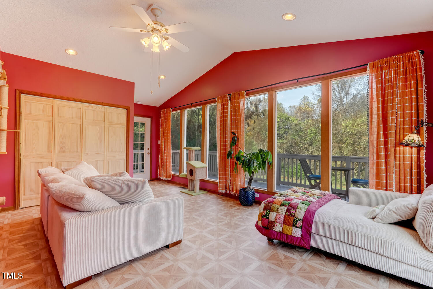 1365 Ashley Loop Reidsville, NC 27320 - Photo 19 of 55 a bedroom with furniture and large windows