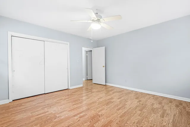 wooden floor in an empty room