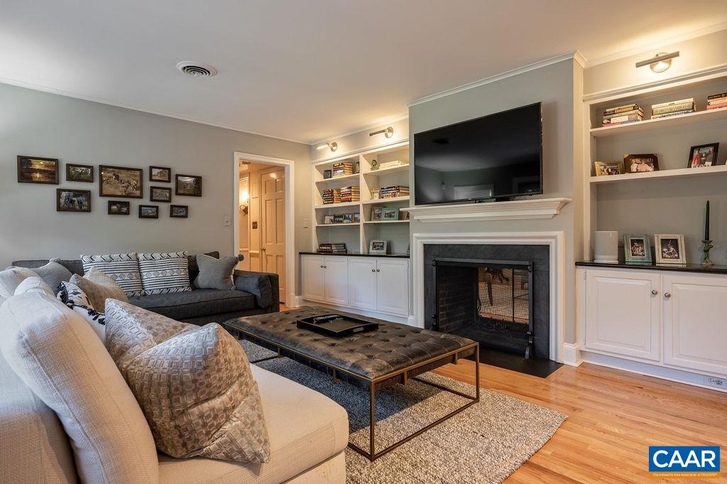 1882 Westview Road Charlottesville, VA 22903 - Photo 11 of 52 a living room with furniture fireplace and flat screen tv