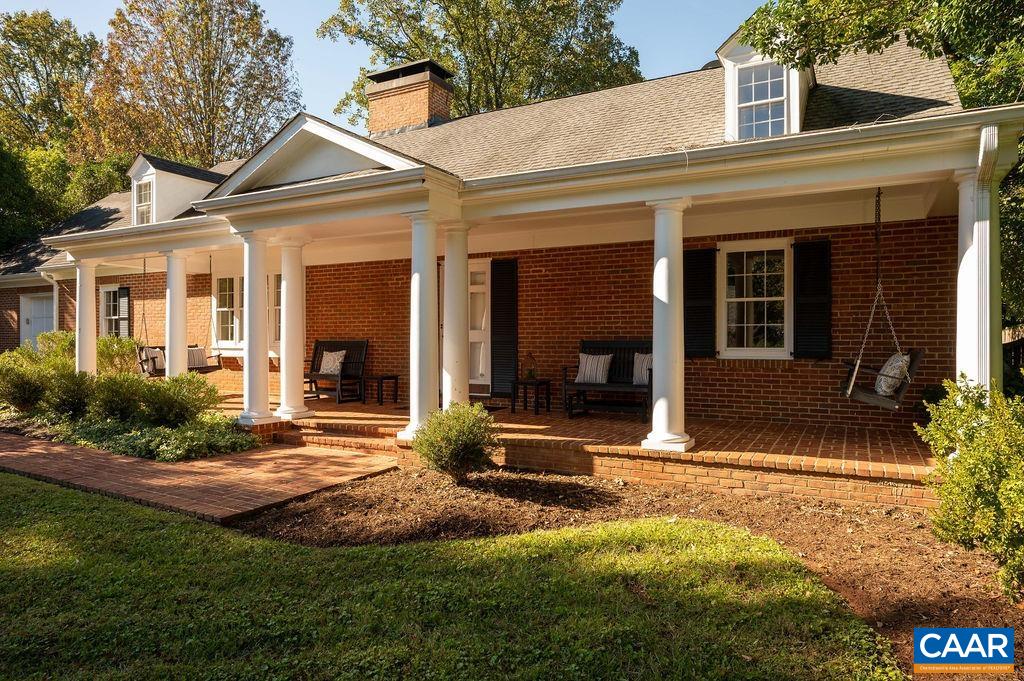 1882 Westview Road Charlottesville, VA 22903 - Photo 49 of 52 a view of a house with backyard porch and sitting area