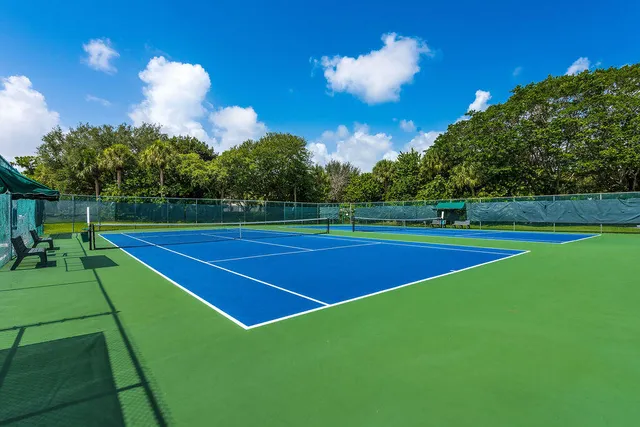 a view of tennis court