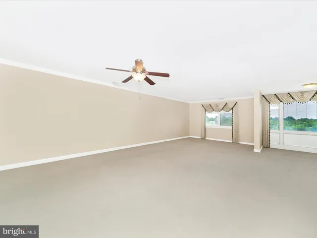 a view of a room with natural light