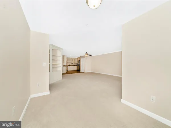 a view of a room with closet