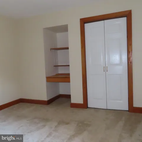 a room with closet