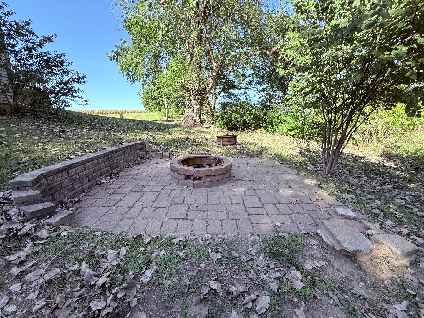 8824 Sunset Road Clinton, IL 61727 - Photo 19 of 24 a backyard of a house with lots of green space