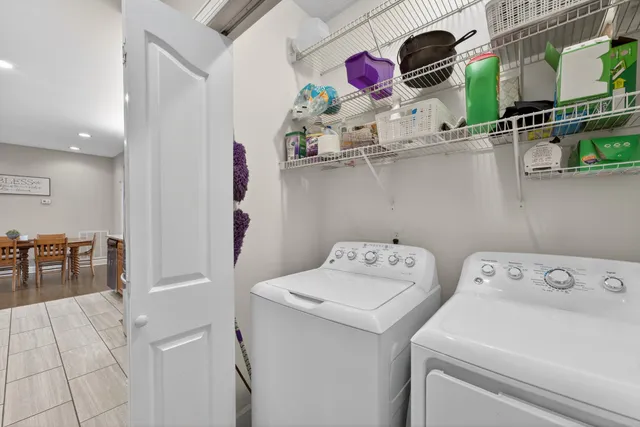 a view of washer and dryer