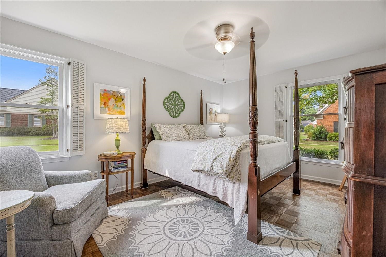 1893 Allenby Road Germantown, TN 38139 - Photo 18 of 31 a bedroom with a bed a couch and a window