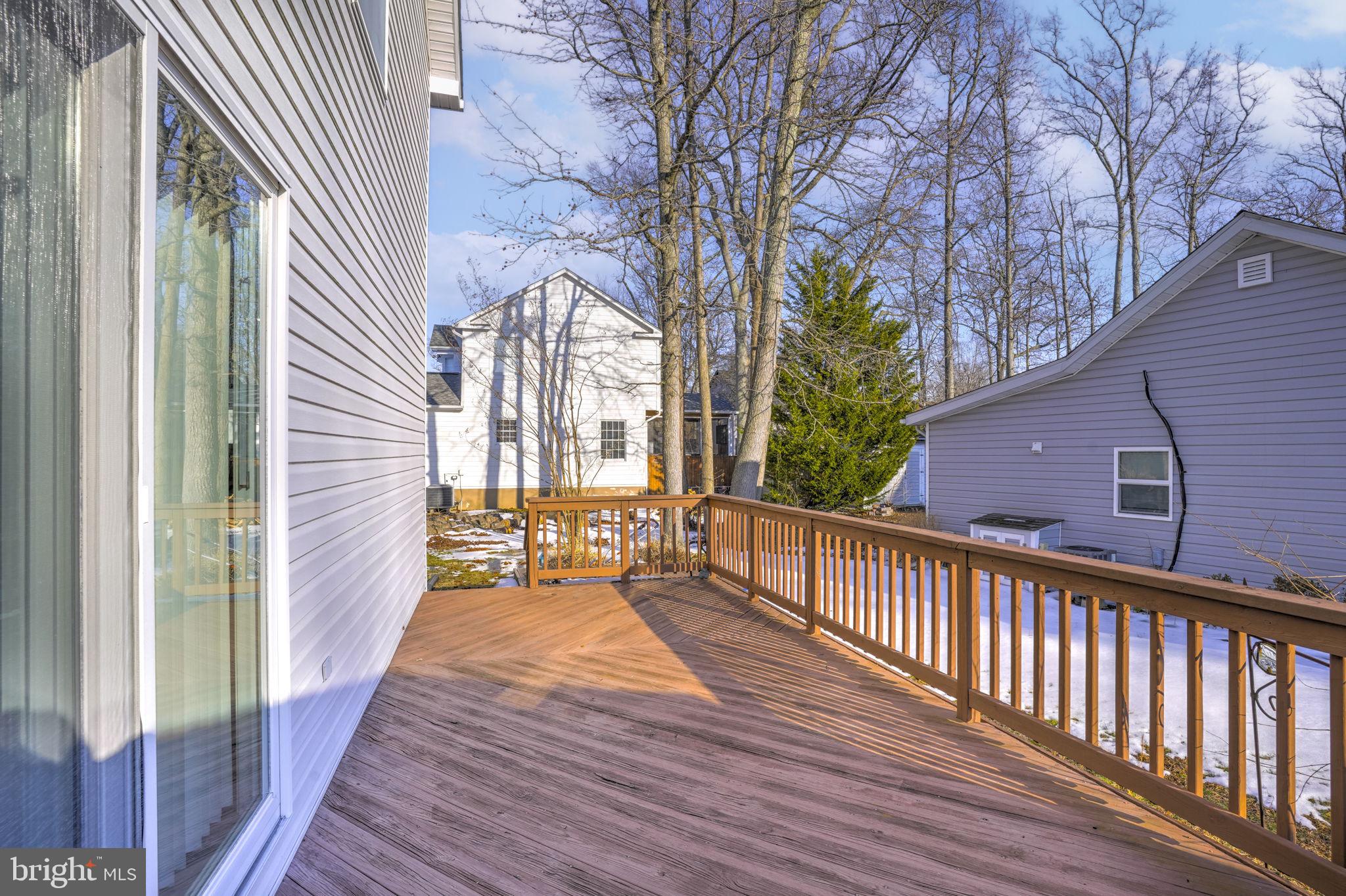 939 Main Street Deale, MD 20751 - Photo 30 of 37 a view of a house with wooden deck