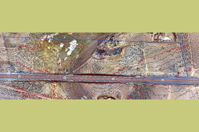 a view of a lake with sunset view