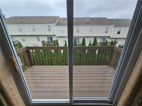 a view of a balcony