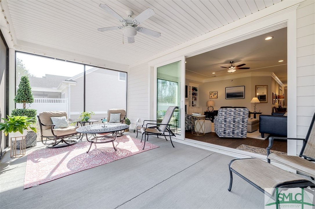 132 Tupelo Street Pooler, GA 31322 - Photo 31 of 46 Screened Porch