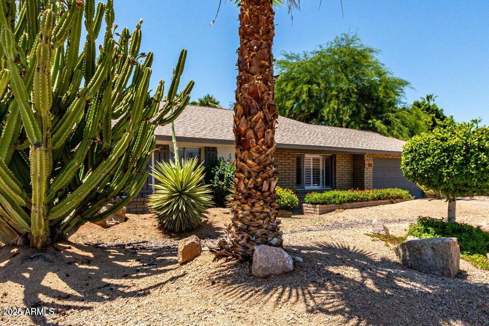 4909 East Waltann Lane Scottsdale, AZ 85254 - Photo 3 of 34 a view of a house with a tree in front