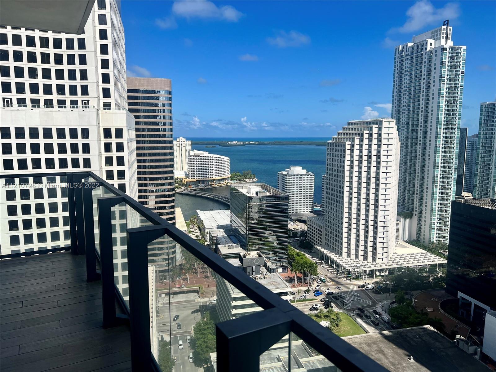 68 Southeast 6th Street, Unit 2801 Miami, FL 33131 - Photo 11 of 40 a view of balcony with outdoor space