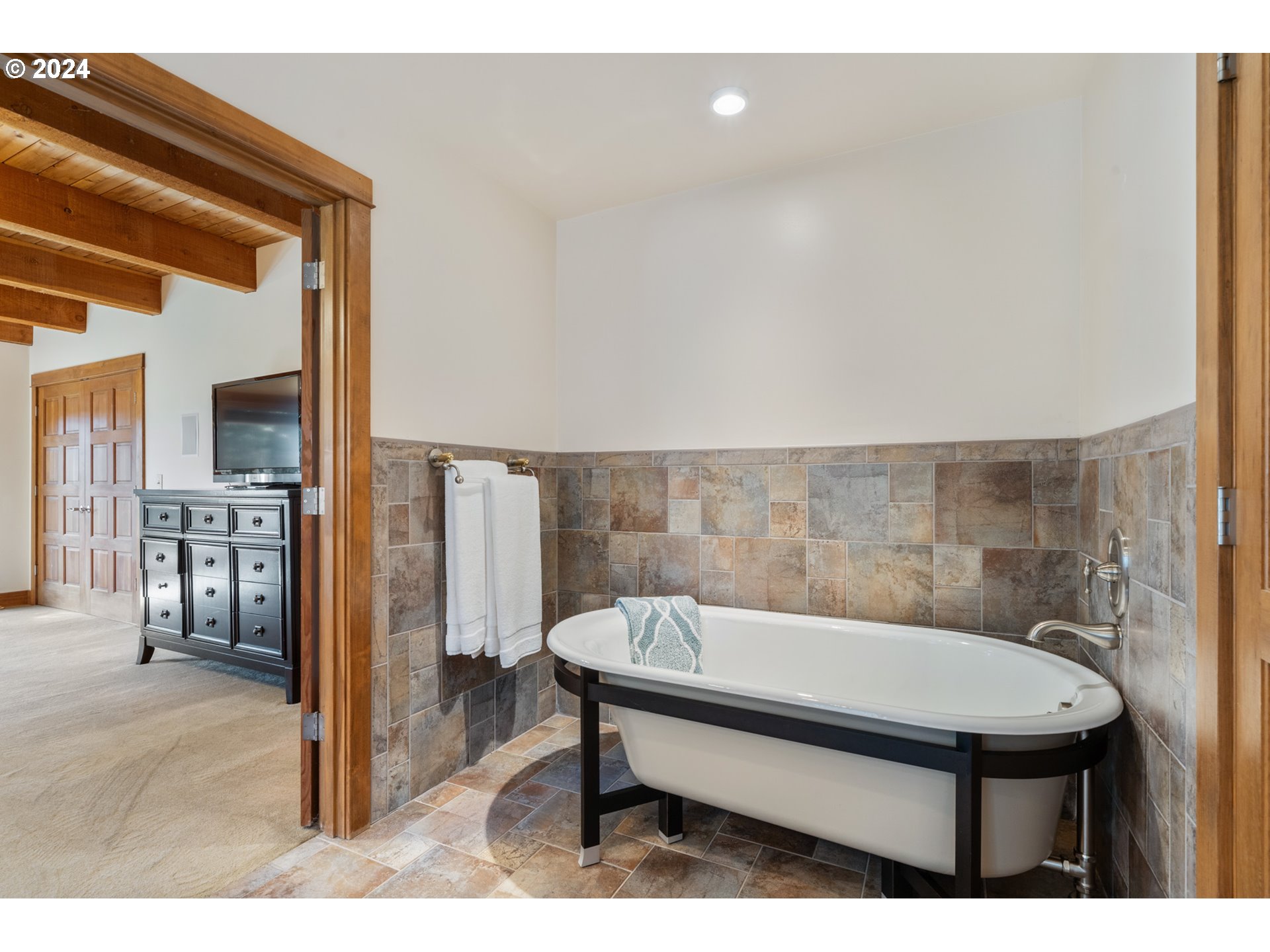 2705 Netarts Bay Drive Netarts, OR 97141 - Photo 23 of 48 a bathroom with a sink and a mirror