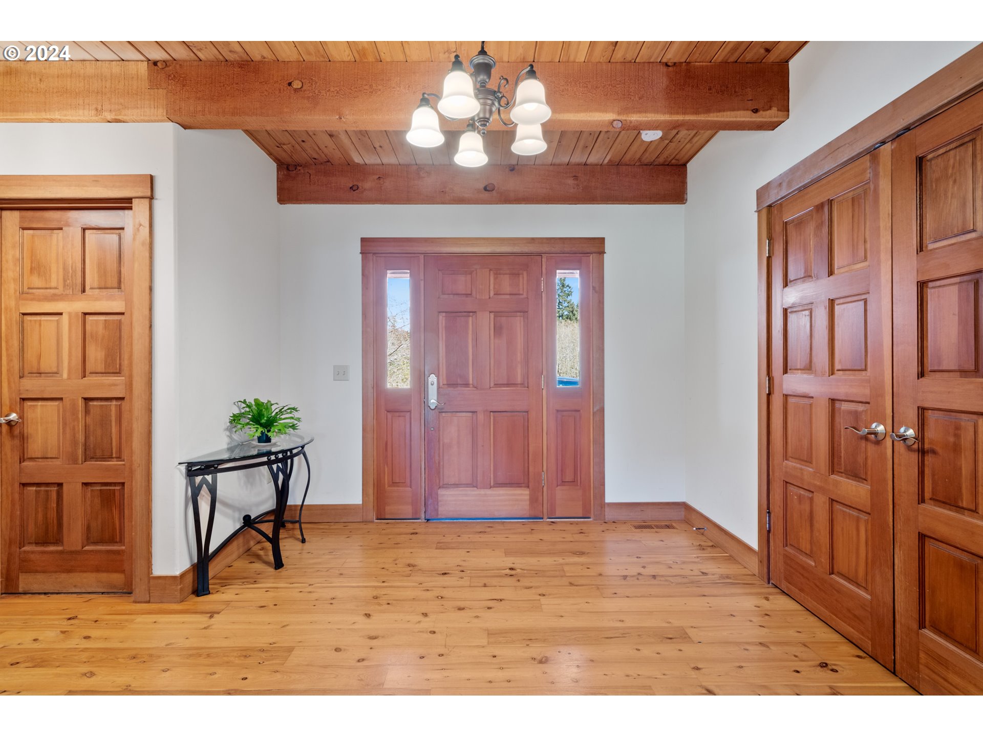 2705 Netarts Bay Drive Netarts, OR 97141 - Photo 8 of 48 a view of an entryway with a chandelier