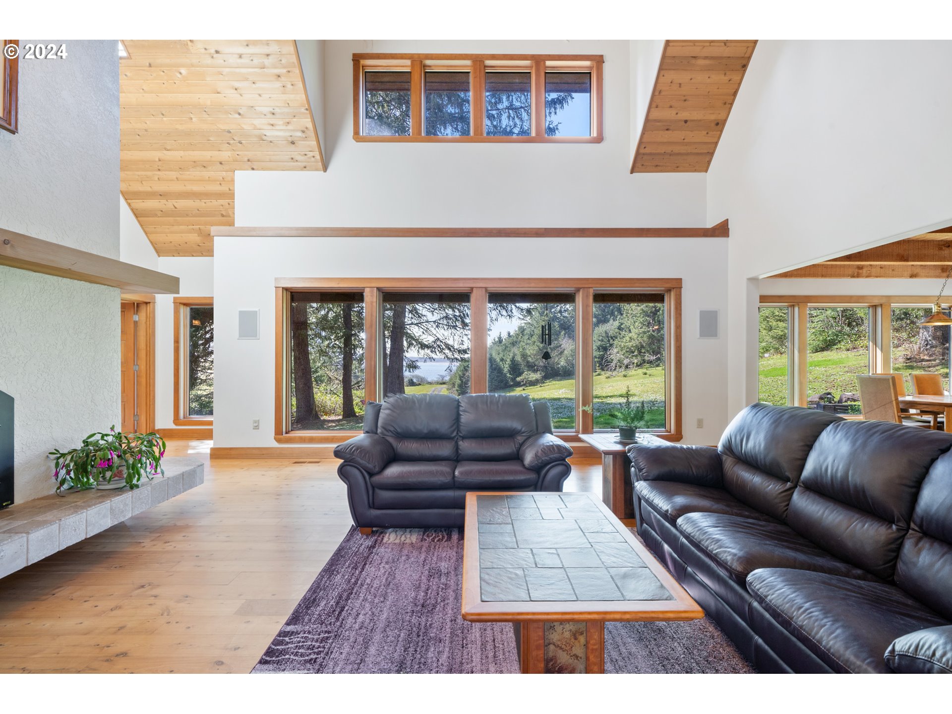 2705 Netarts Bay Drive Netarts, OR 97141 - Photo 10 of 48 a living room with furniture and a large window