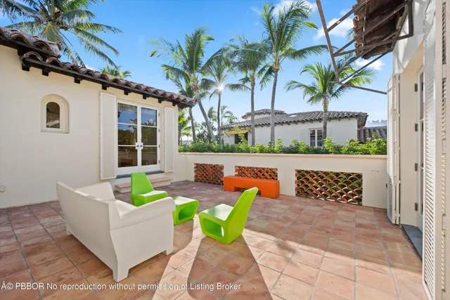 a view of a room with a window