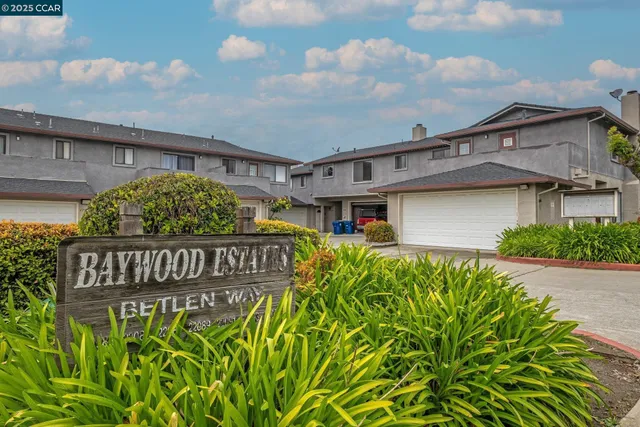 a front view of a building