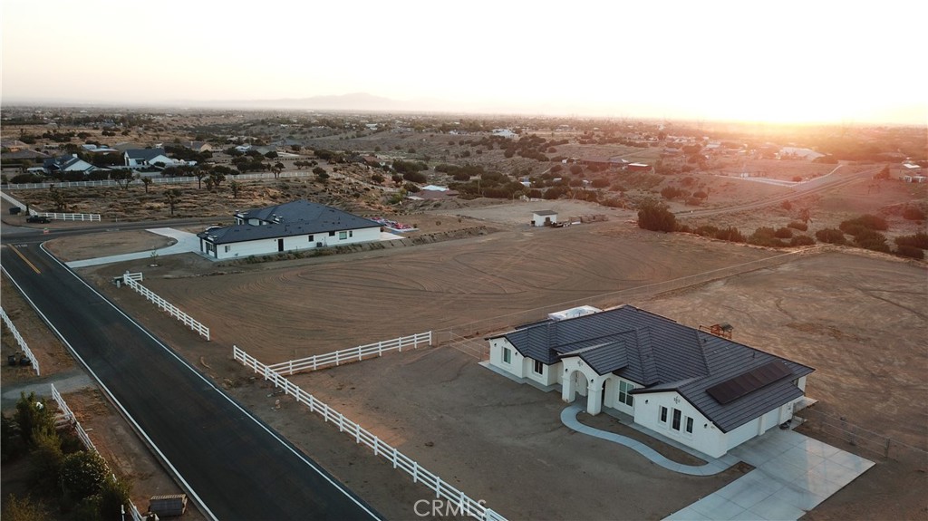 0 Barker Road Oak Hills, CA 92344 - Photo 6 of 13 an aerial view of residential houses with outdoor space