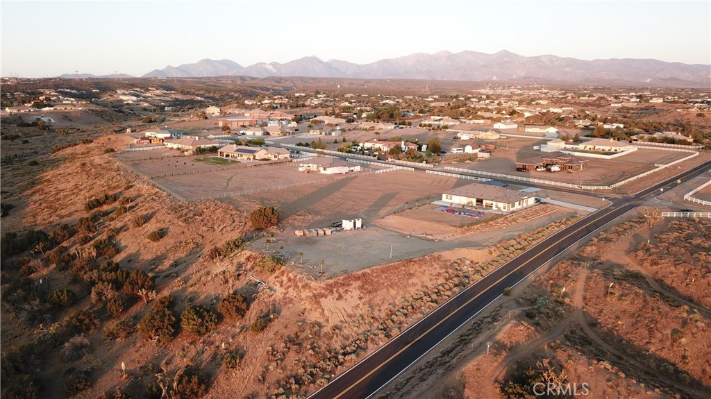 0 Barker Road Oak Hills, CA 92344 - Photo 10 of 13 an aerial view of residential houses with outdoor space