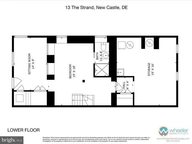 $865,000 | 13 The Strand, New Castle, DE 19720