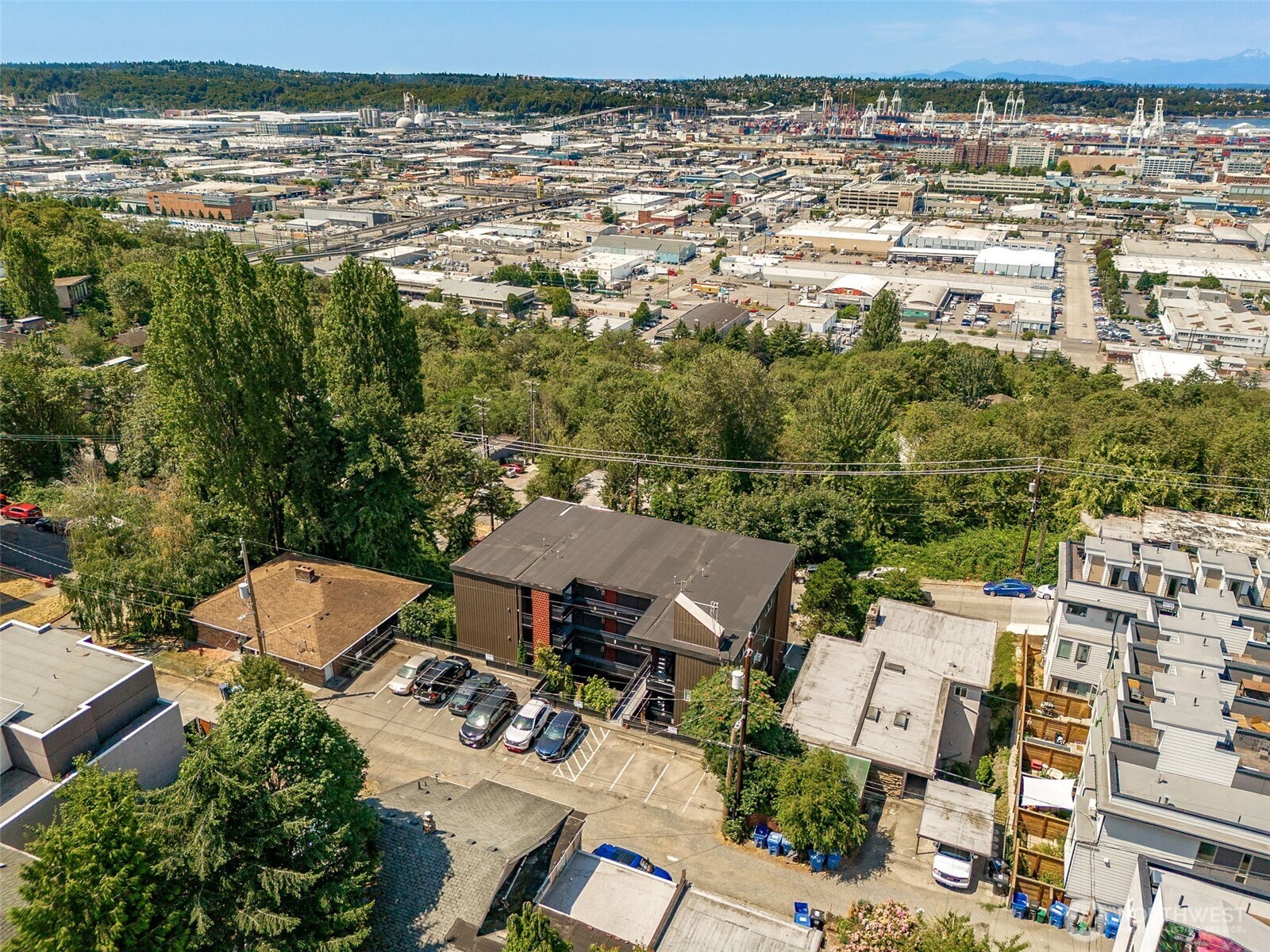 2414 13th Avenue South Seattle, WA 98144 - Photo 11 of 17 an aerial view of multiple house