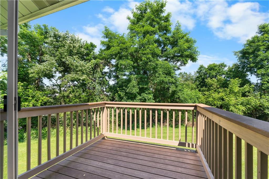 147 Lindley Road Canonsburg, PA 15317 - Photo 20 of 35 Deck #2 is off the primary bedroom.