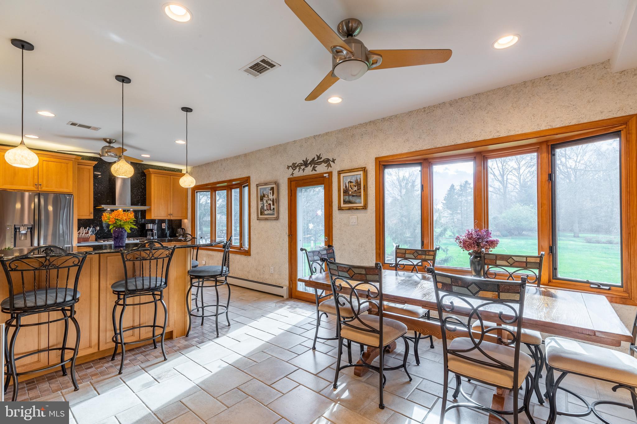 1068 Greentree Road Blue Bell, PA 19422 - Photo 9 of 34 Bright & Airy Open Dining/Kitchen