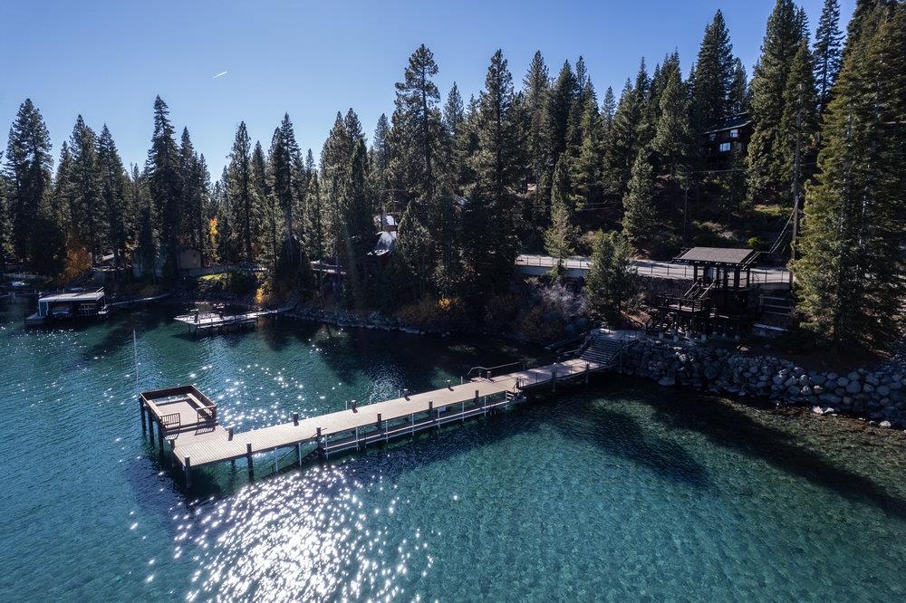 5659 Rhodesia Road Carnelian Bay, CA 96140 - Photo 26 of 28 a view of lake with green space