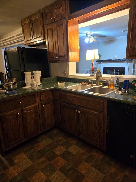735 Seabreeze Lake Road Buchanan, GA 30113 - Photo 13 of 13 a kitchen with a sink a stove and cabinets
