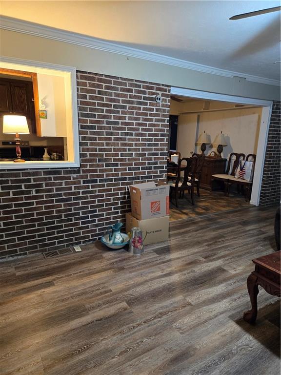 735 Seabreeze Lake Road Buchanan, GA 30113 - Photo 10 of 13 a view of living room with wooden floor