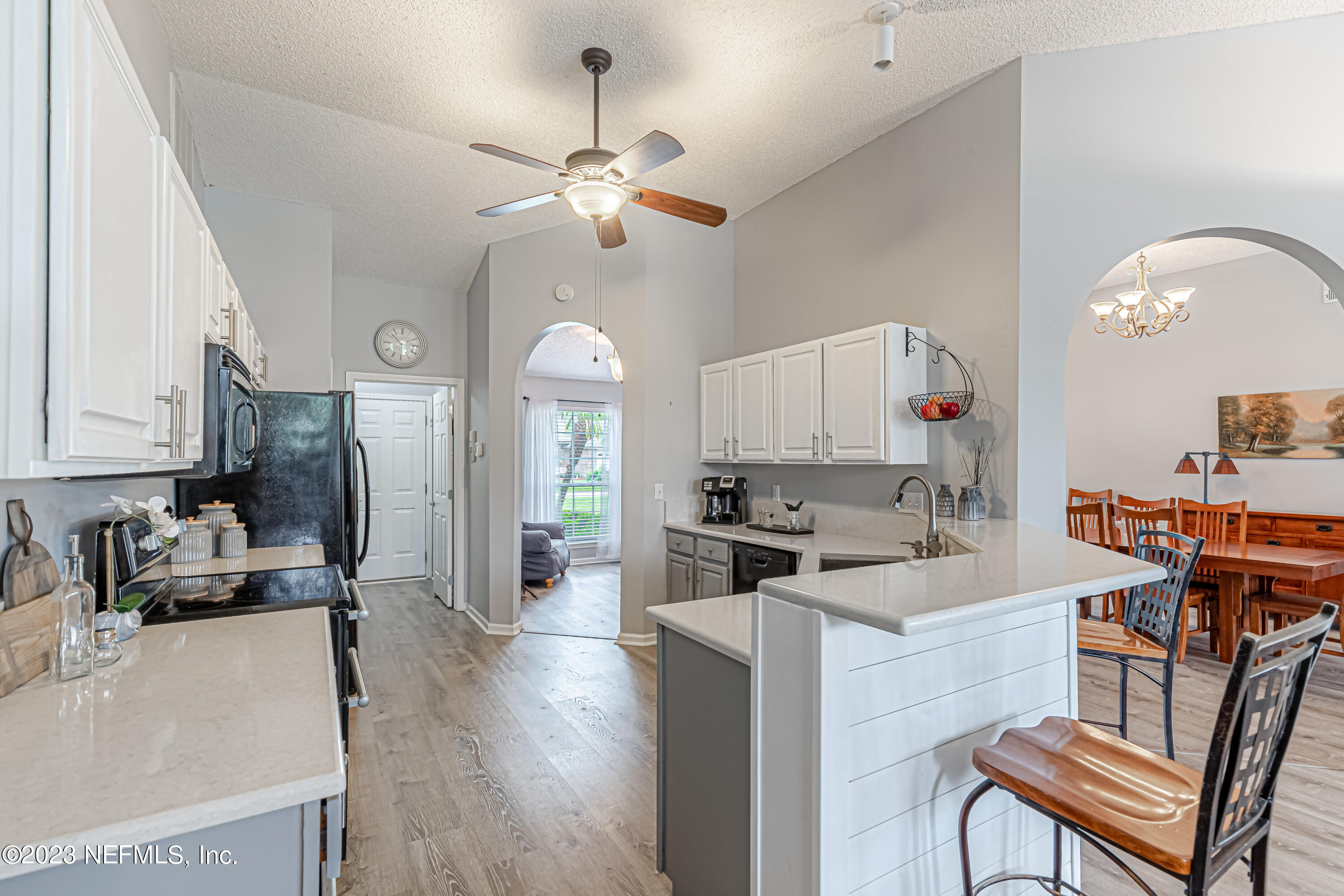 1836 Old Fleming Grove Road Fleming Island, FL 32003 - Photo 19 of 55 Remodeled kitchen with breakfast bar