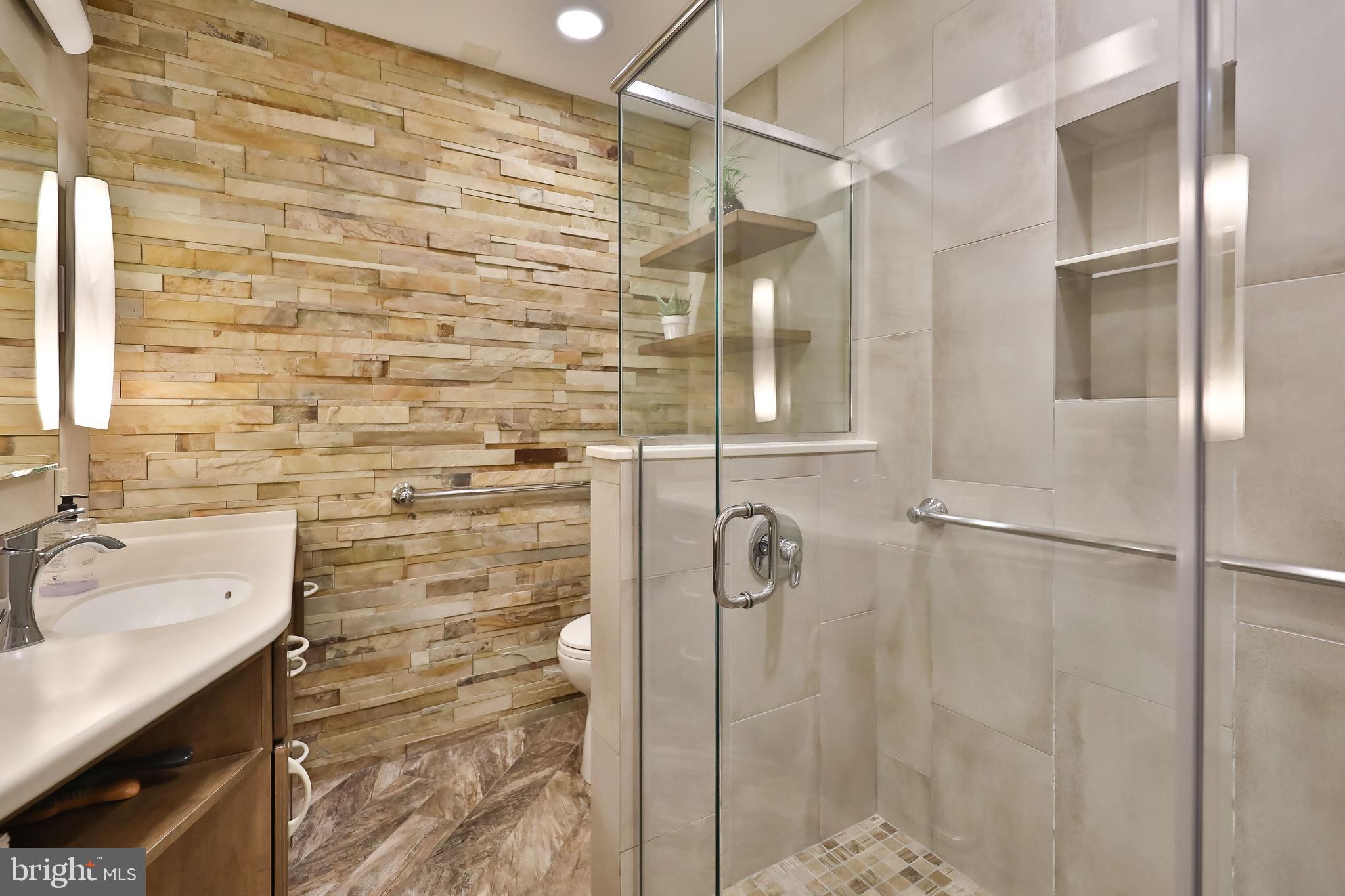 1157 Delene Road Jenkintown, PA 19046 - Photo 32 of 54 Primary Bathroom With Walk-In Shower