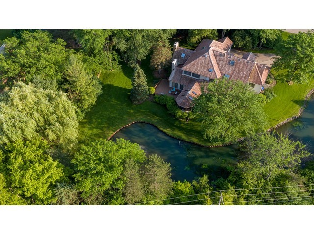 5727 Hampton Drive Long Grove, IL 60047 - Photo 23 of 25 a black and white photo of a house