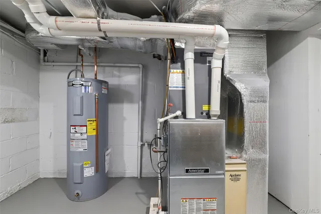 a view of storage and utility room